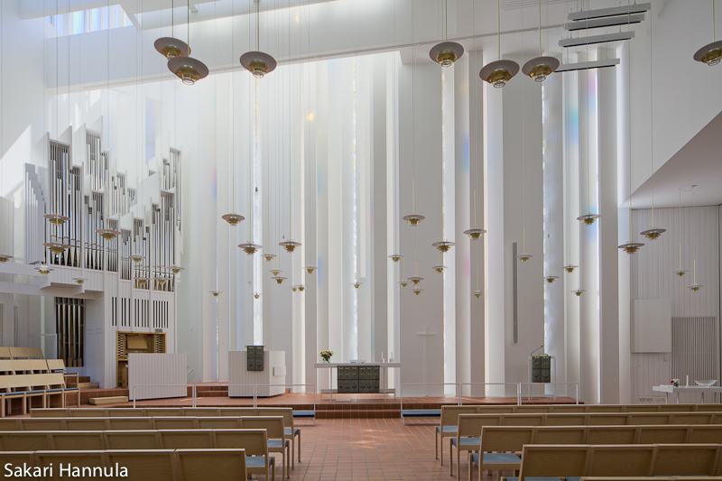 Hyv&aumln paimenen kirkon kirkkosali